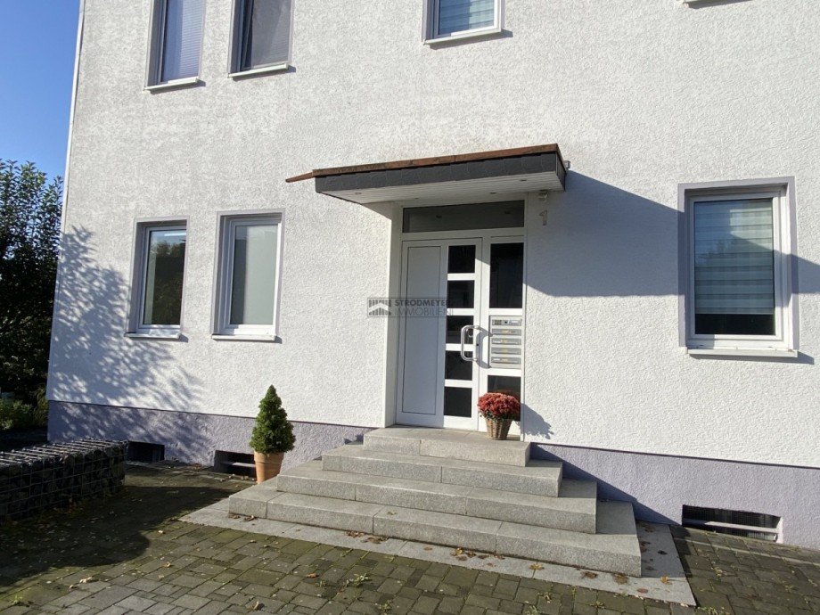 Hauseingang Erdgeschosswohnung Wetter