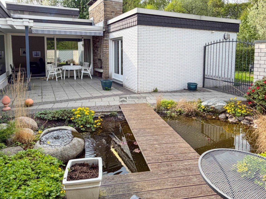 Teich Einfamilienhaus Hagen