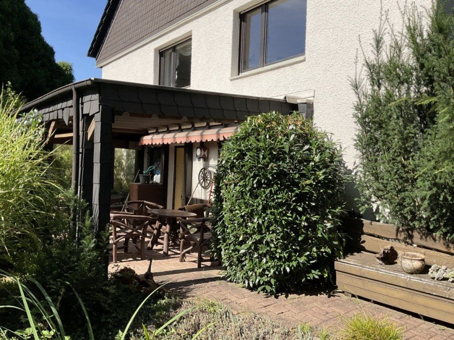 �berdachte Terrasse Souterrain Einfamilienhaus Hagen