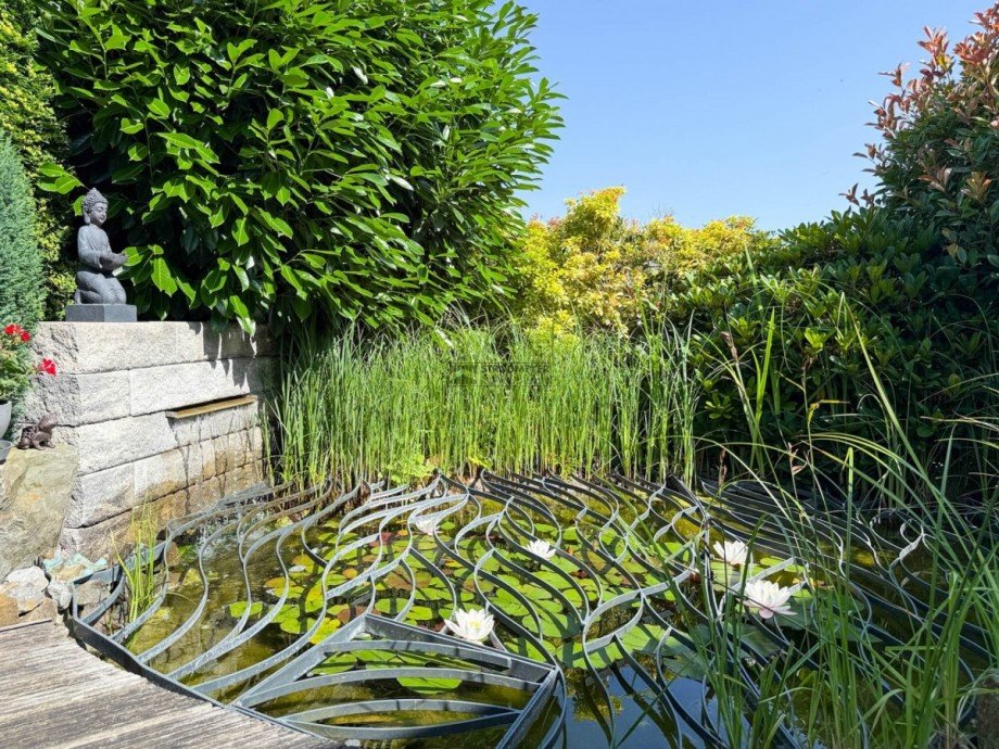 Teich Einfamilienhaus Hagen