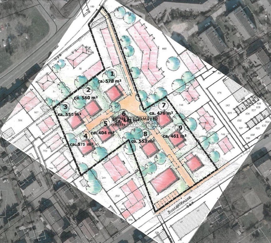 Quartiertsplan Wohngrundst�ck Hagen