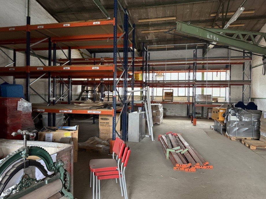Hinterer Teil der Halle Halle Hagen