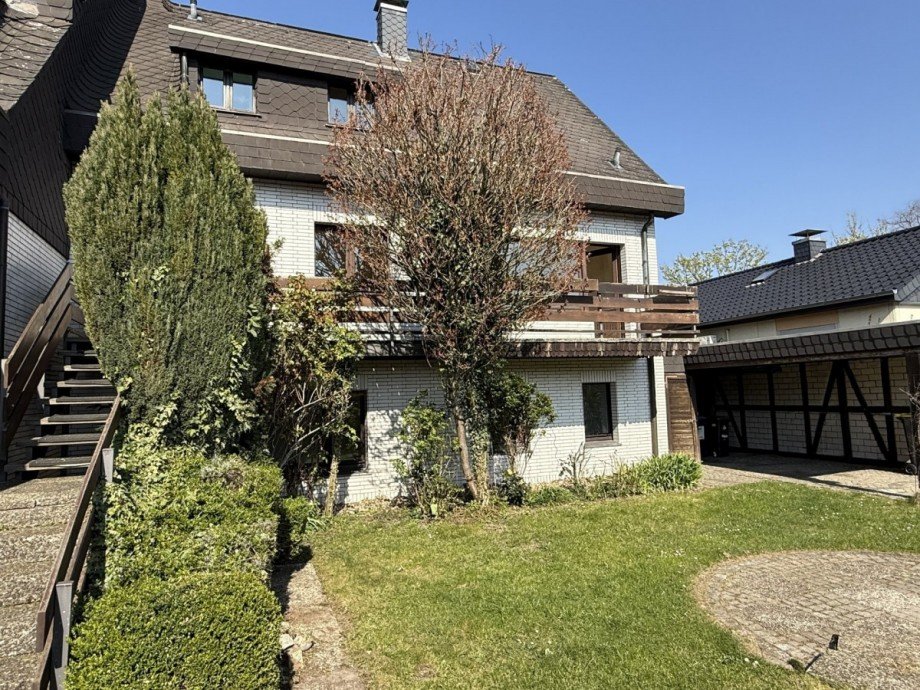 Hausr�ckansicht Doppelhaush�lfte Hagen