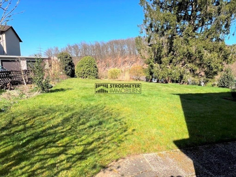 Blick in den Garten Zweifamilienhaus Hagen