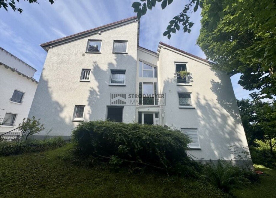Hausr�ckansicht Etagenwohnung Hagen