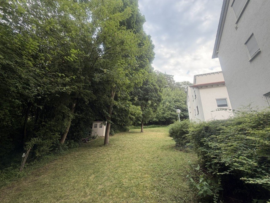 Blick in den Garten Etagenwohnung Hagen