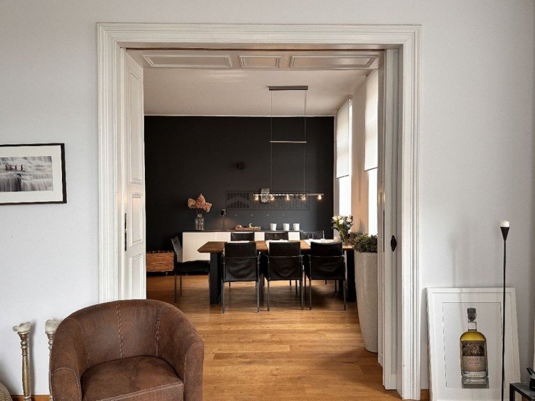  Herdecke - Zentrum Maisonettewohnung Stilvolle 5,5-Zimmer-Maisonettewohnung im kernsanierten Altbau mit tollem Ausblick