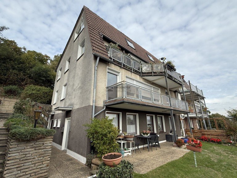 Ansicht Wetter Mehrfamilienhaus Harkortberg: 4-Familienhaus mit 5 Garagen zur Eigennutzung oder Kapitalanlage